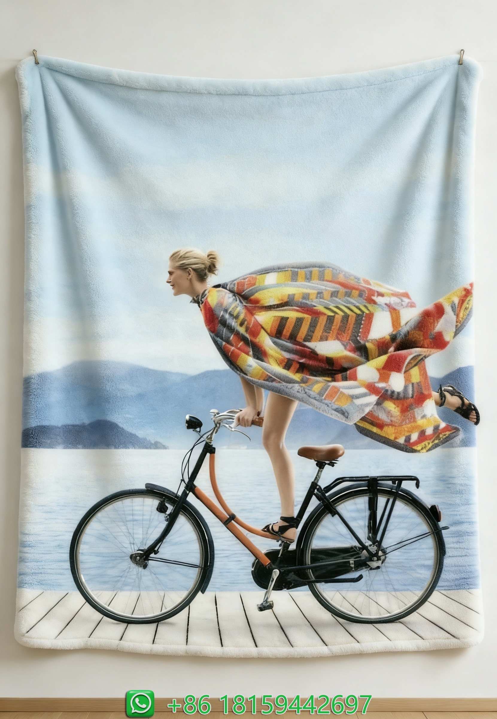 Hermes Throw Blankets